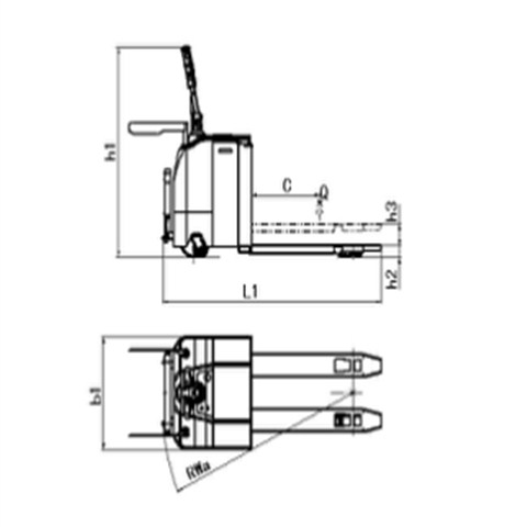 全電動搬運(yùn)車(貨叉加長型) 全電動搬運(yùn)車(貨叉加長型)