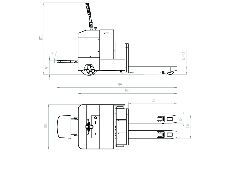 CBD80重型電動(dòng)搬運(yùn)車圖  CBD80重型電動(dòng)搬運(yùn)車圖